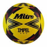 Studio image of the Mitre Revolve Football Size 5 in Black