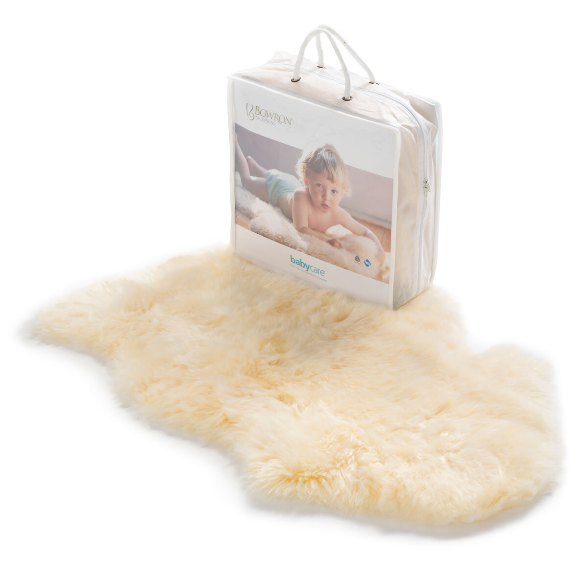 Bowron Lambskin Longwool Baby Comforter