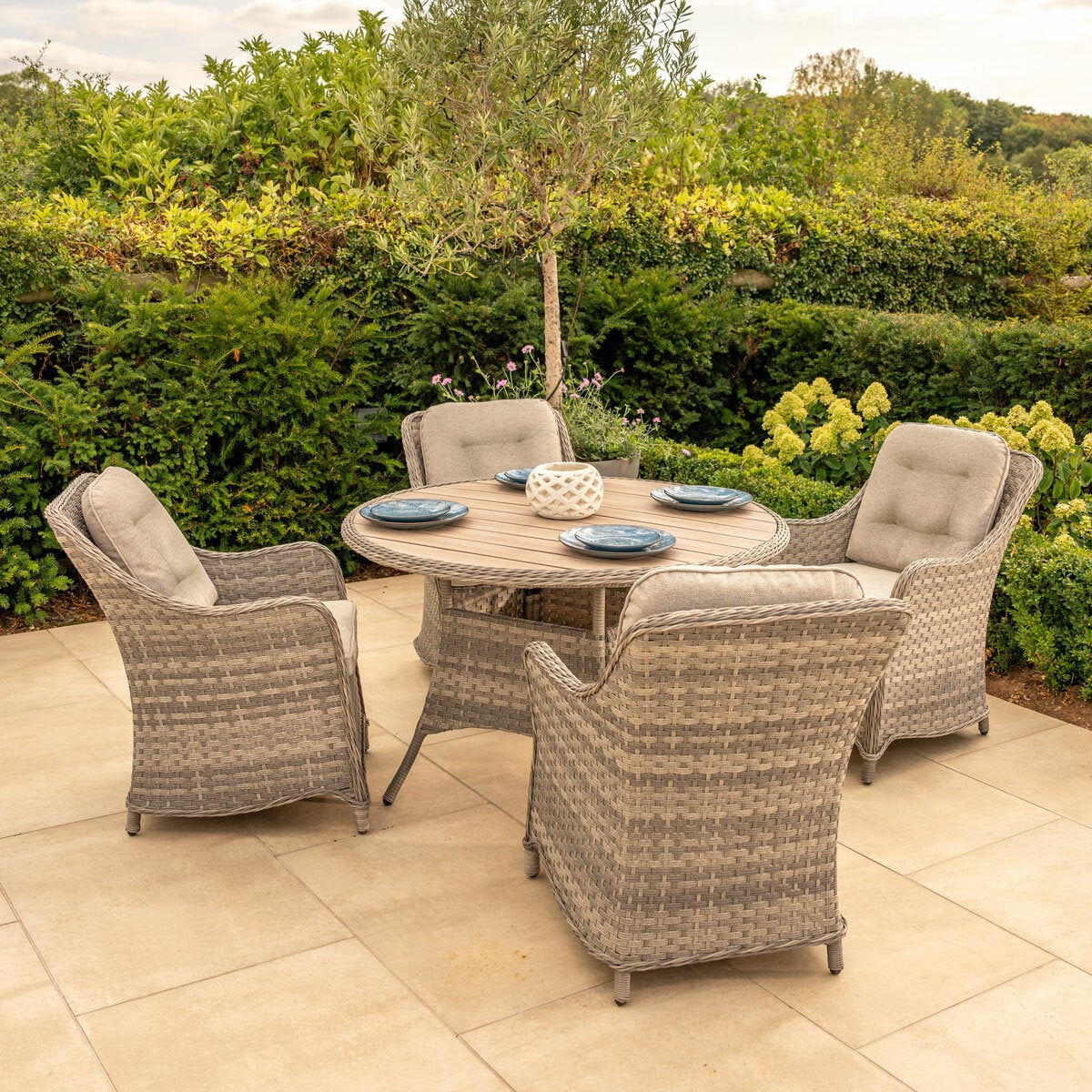 Kettler Lomond 4 Piece Wicker Dining Set Kettler Lomond 4 Piece Wicker Dining Set