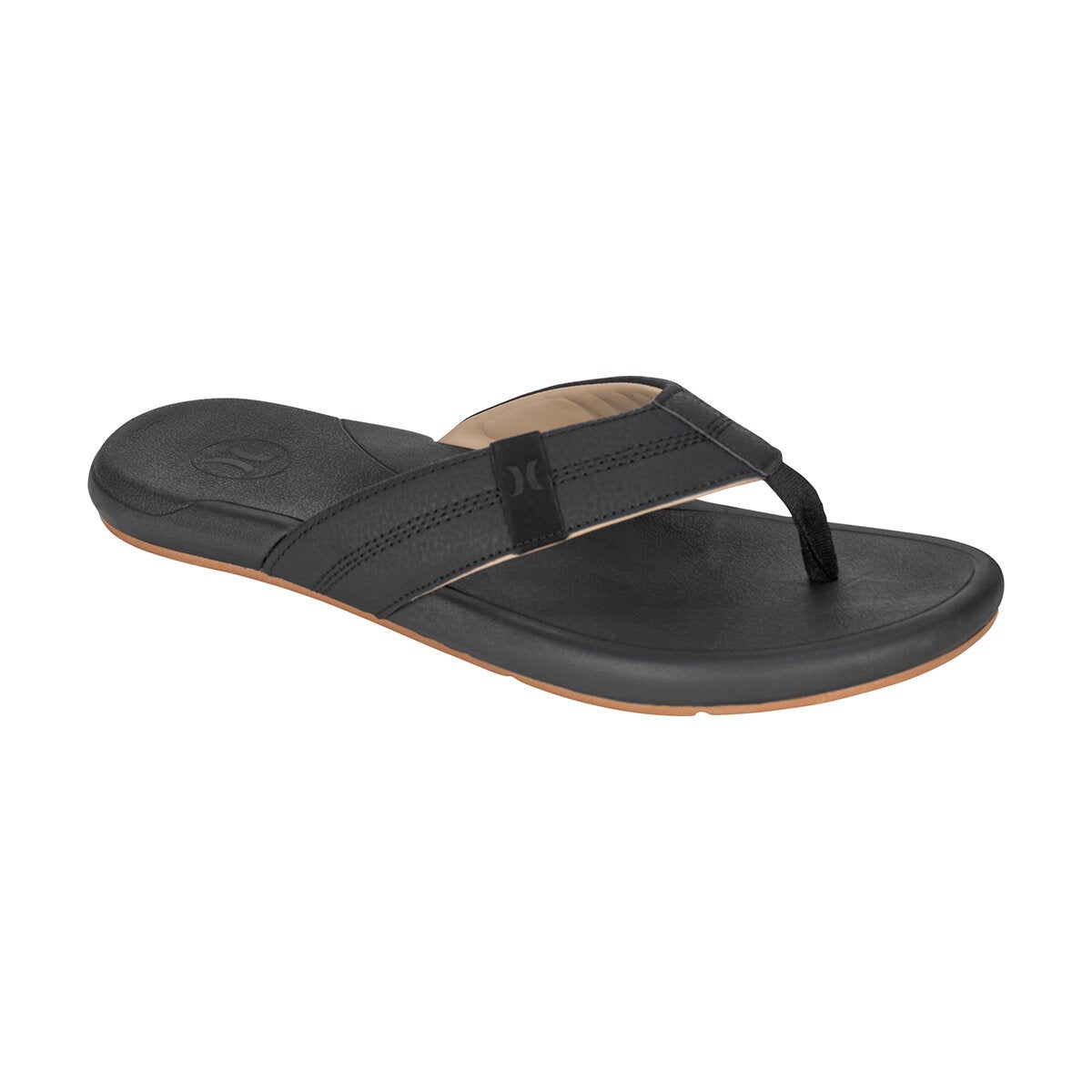 Hurley Men's Lunar Technology Sandals – Arch Support, Memory Foam – Multiple Sizes