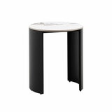 Gallery Marzio White Marble Side Table Gallery Marzio White Marble Side Table