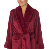 Carole Hochman Women's Plush Robe in Red