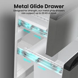 Hisense RM469N4ACDUK Fridge Freezer, D Rated in Stainless Steel