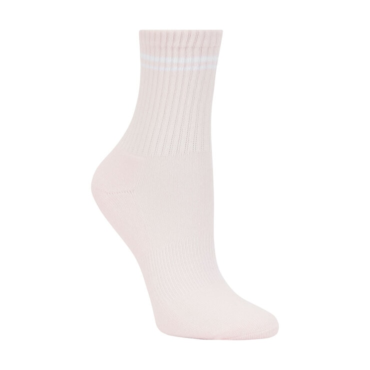 Skechers Ladies Lowcut Sneaker Sock 8 Pack in Pink