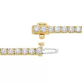 Yellow Gold 5ctw Tennis Bracelet