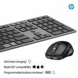 HP 720 Multi-Device Ultra-Fast Rechardgeable Wireless Keyboard and Mouse Combo