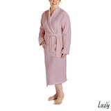 Lazy Linen Ladies Robe in Pink