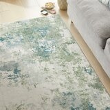 Concept Looms Liberty Seafoam Washable Rug, in 3 Sizes