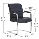 True Innovations Cantilever Guest Chair