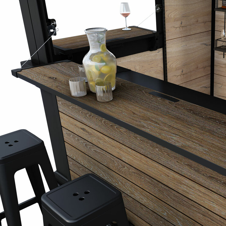 Keter Signature 9.1ft x 6.8ft (2.8 x 2.1m) Garden Bar Shed