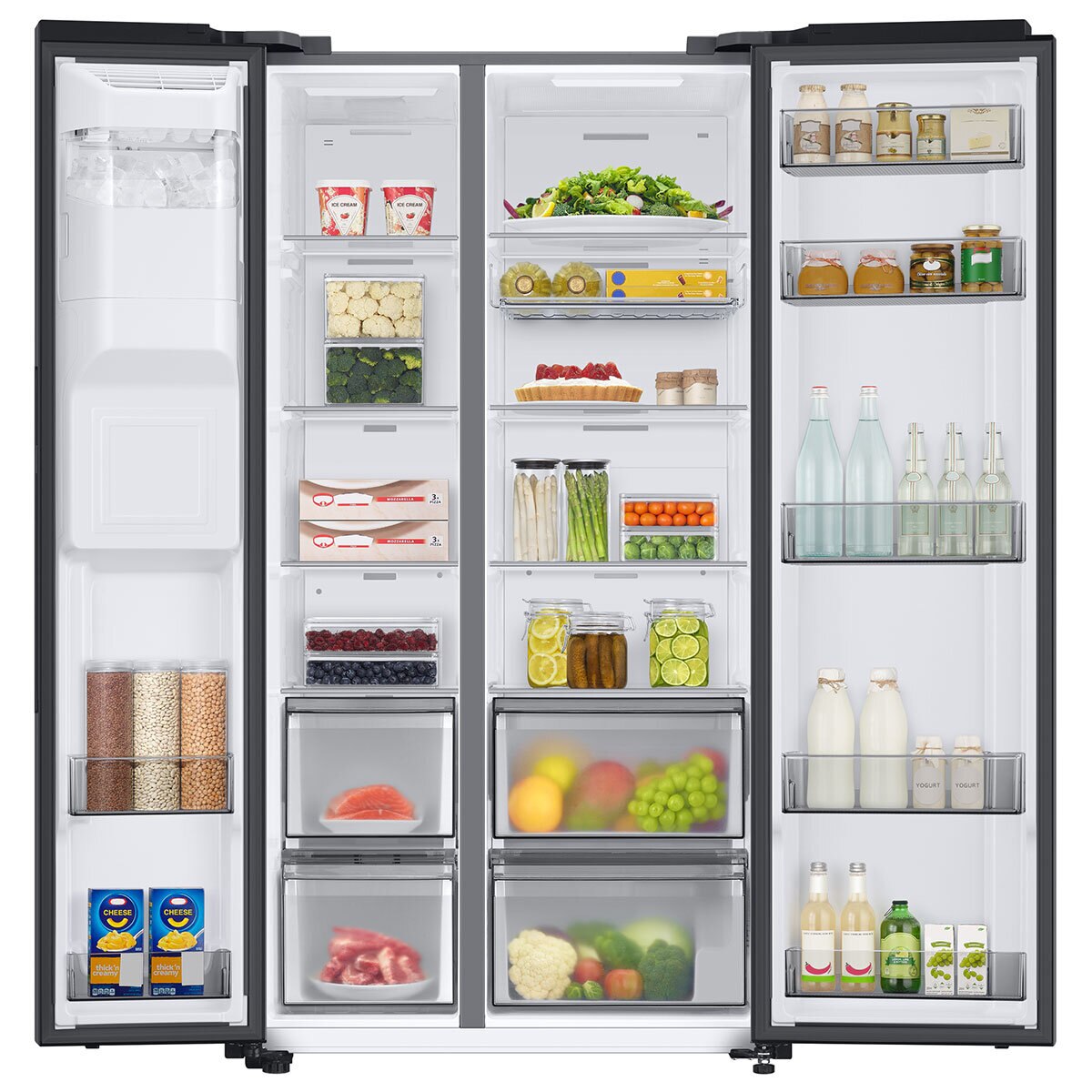 Buy Samsung RS68CG883DB1EU Side by Side, D Rated in Black at Costco.co.uk