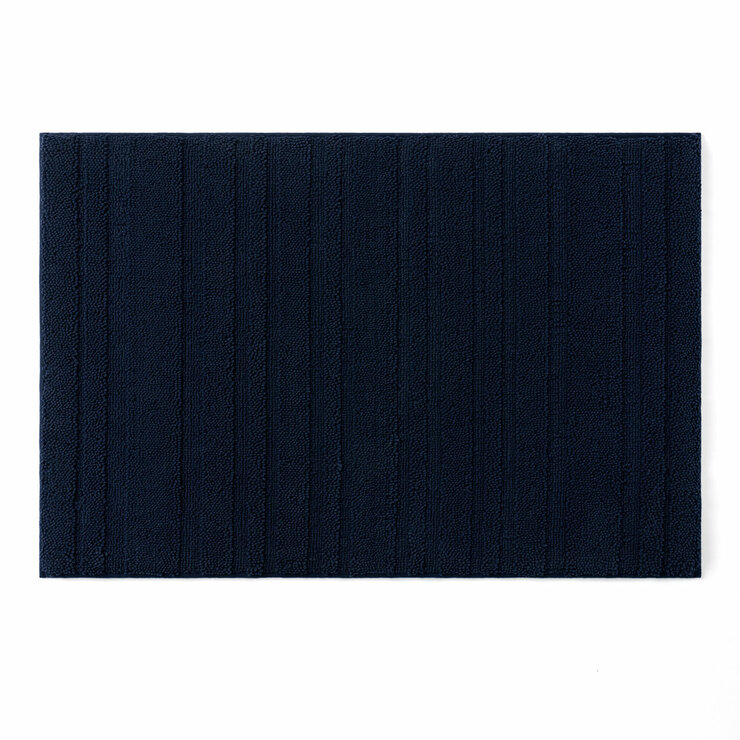 Evergrace Home Chenille Memory Foam Bath Mat in Blue, 61 x 91 cm