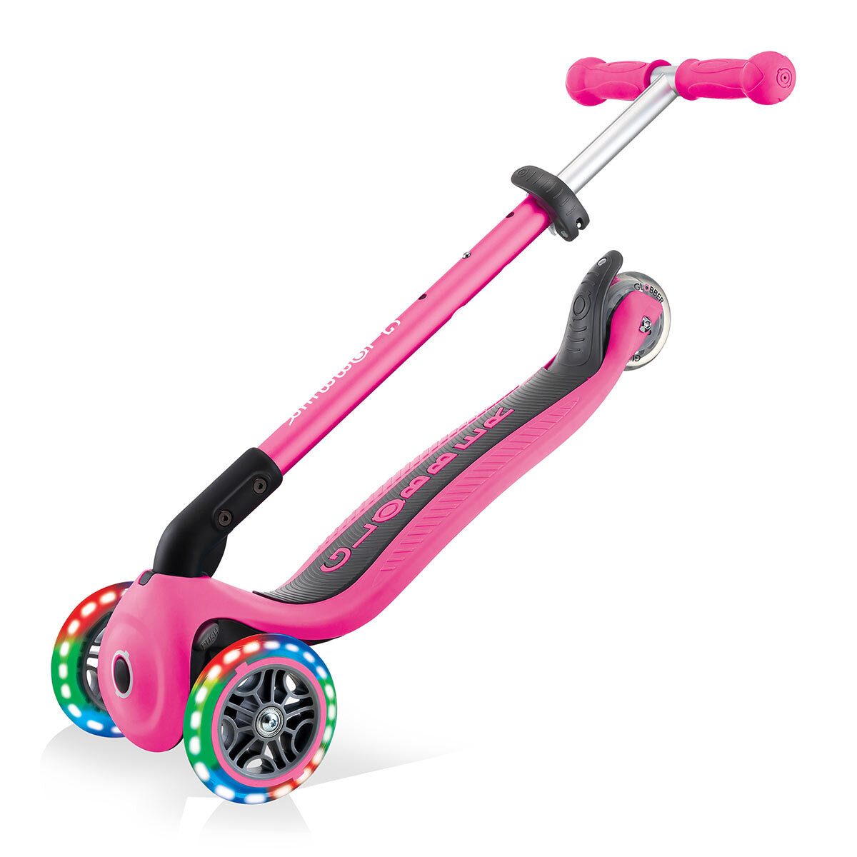 Buy Globber Primo Lights Scooter in Pink 4 Image at Costco.co.uk