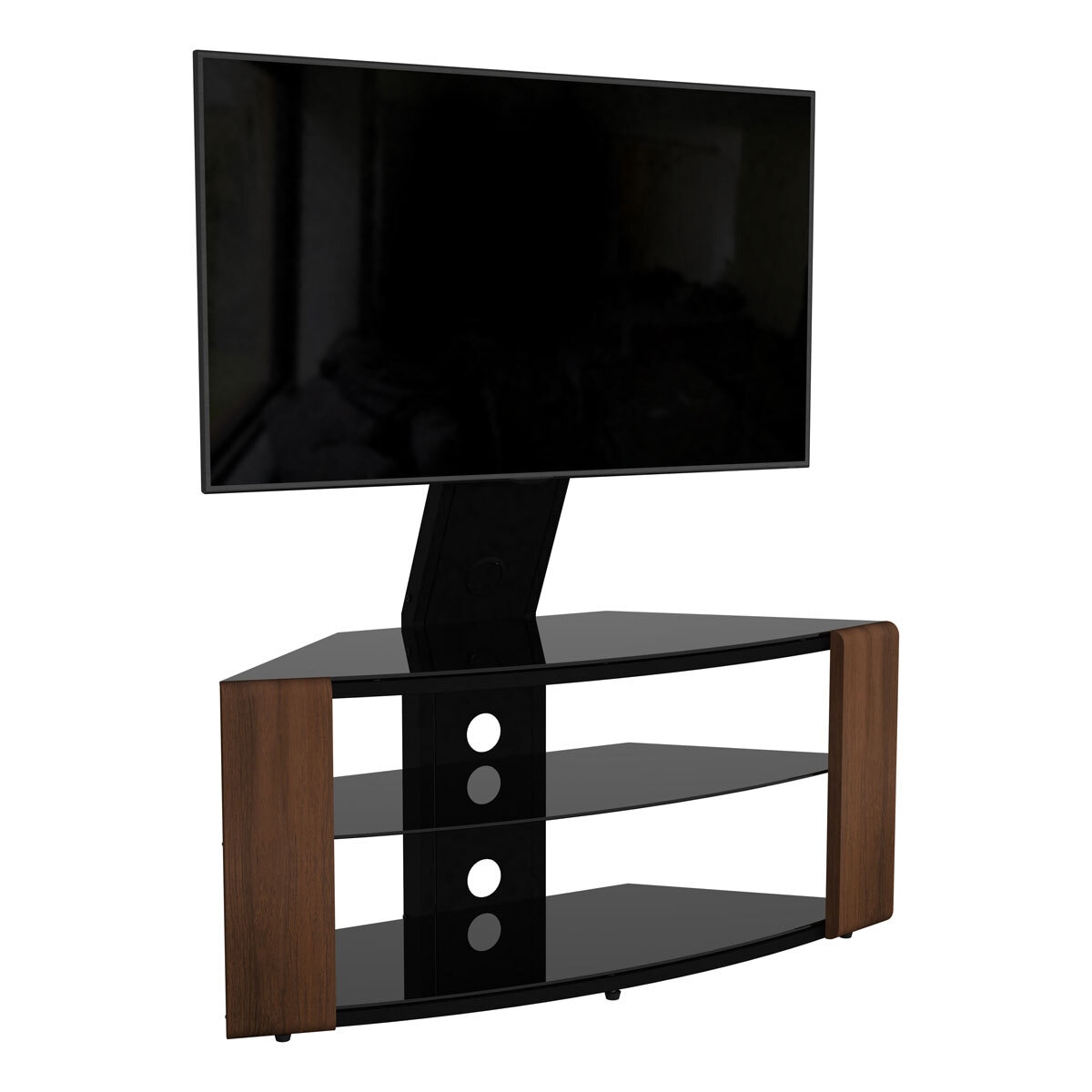 AVF Como Combi TV Stand for TVs up to 65", Walnut Costco UK