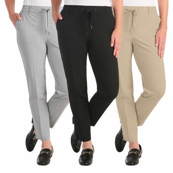 Hilary Radley Ladies 4 Way Stretch Pull On Pant