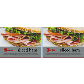 Bearfields Sliced Ham, 2 x 420g