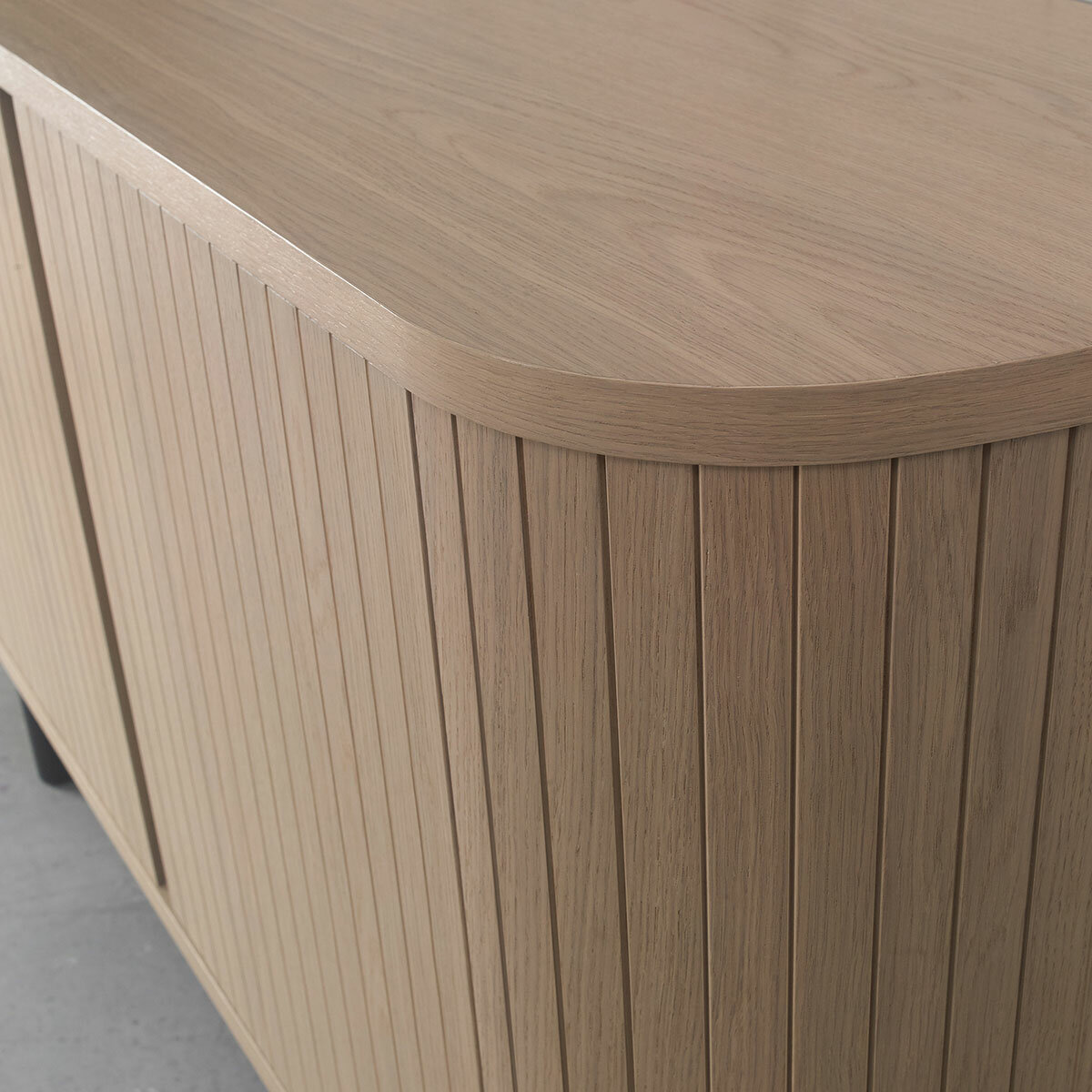 Bentley Designs Vega Scandi Light Oak Small Sideboard Bentley Designs Vega Scandi Light Oak Small Sideboard