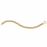14ct Yellow Gold Double Rope Bracelet