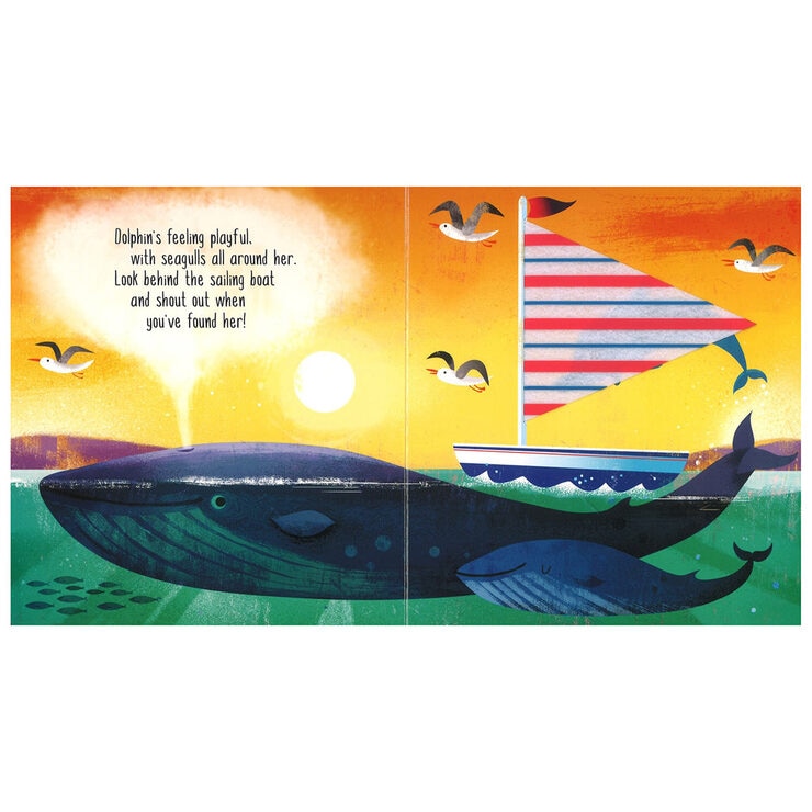 Page spread of Hide & Seek Under the Sea Page spread of Hide & Seek Under the Sea