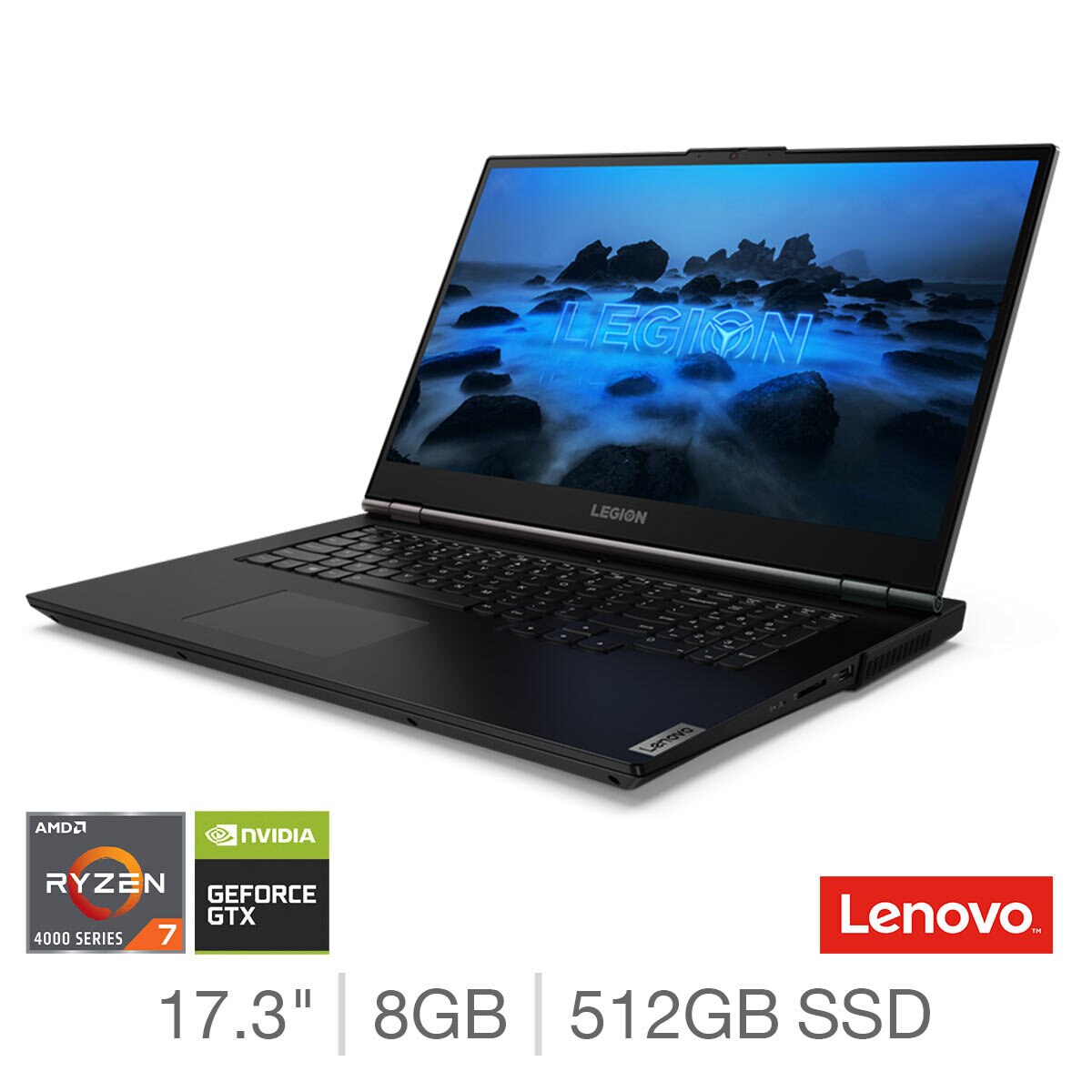 Buy Lenovo Legion 5, AMD Ryzen 7, 8GB RAM, 512GB SSD, NVIDIA GeForce GTX 1660Ti, 17.3 Inch Gaming Laptop at Costco.co.uk