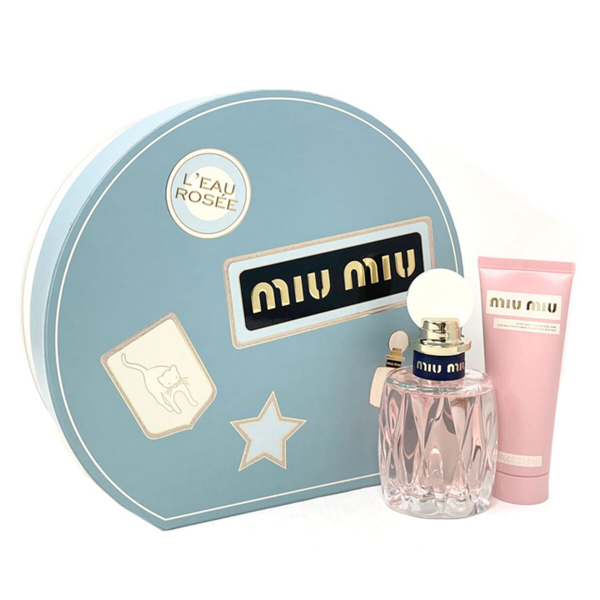 Miu Miu L'eau Rose Eau de Toilette & Hand Cream Gift Set, 100ml + 75ml