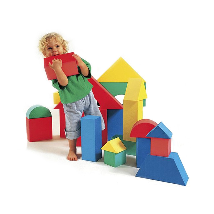 Eudushape: Large EduBlocks 32-Piece Giant Foam Building Set Eudushape: Large EduBlocks 32-Piece Giant Foam Building Set