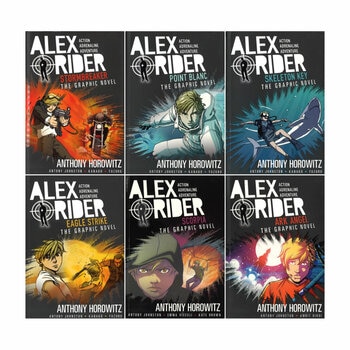 Alex Rider Graphic Novels x6 Book Collection