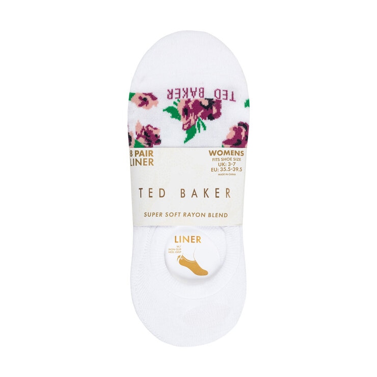 Ted Baker Ladies Liner Sock, 8 Pack