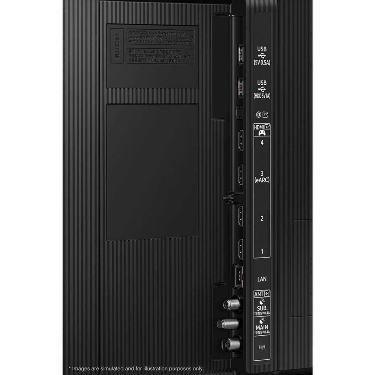 Ports SAMSUNG QE85Q80DATXXU