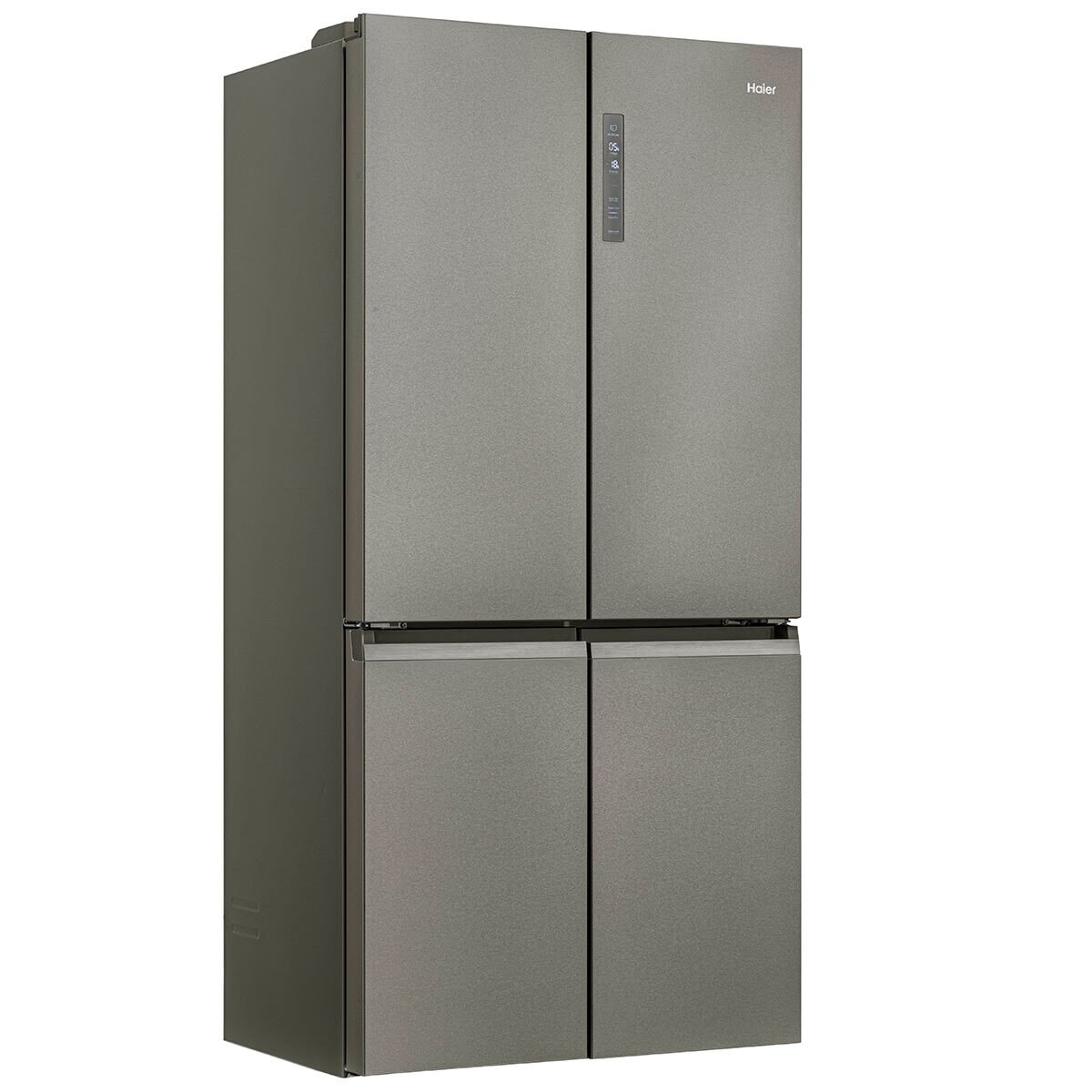 Haier HTF540DP7, Multidoor Fridge Freezer, F Rated in Platinum Inox