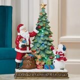 Buy Santa & Snowman w/ Tree Lifestyle Image at Costco.co.uk