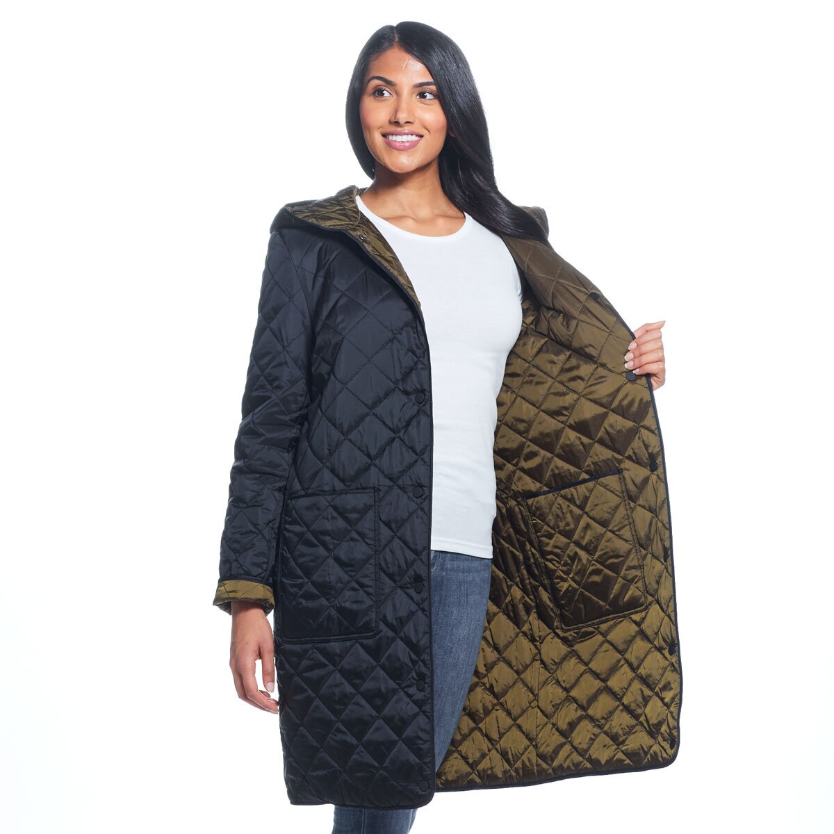 Weatherproof Ladies Reversible Quilted 