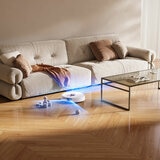 Lifestyle image of Narwal Freo S Robotic Vacuum Cleaner in a living room