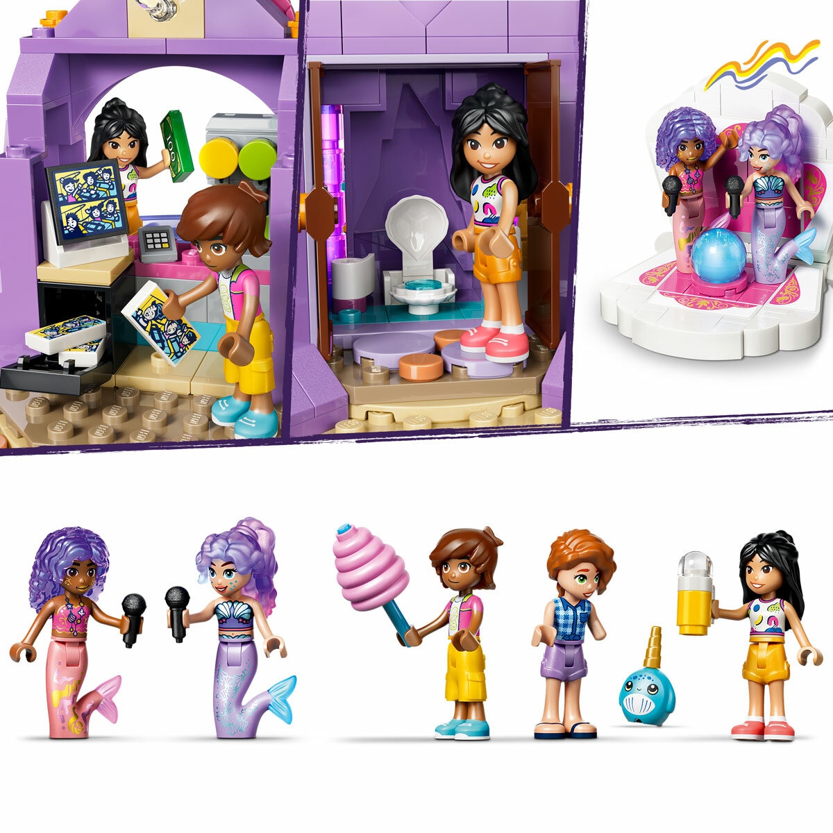 LEGO Friends Mermaid Roller Coaster Ride - Model 42703 (8+ Years) LEGO Friends Mermaid Roller Coaster Ride - Model 42703 (8+ Years)