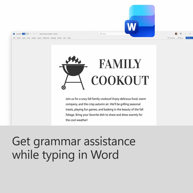 Get grammar assistance while typing in Word