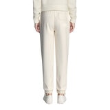 Aeropostale Ladies Embroidered Jogger in Cream