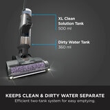 Lifestyle image of Shark HydroVac Cordless Hard Floor Cleaner keeping clean & dirty water seperately