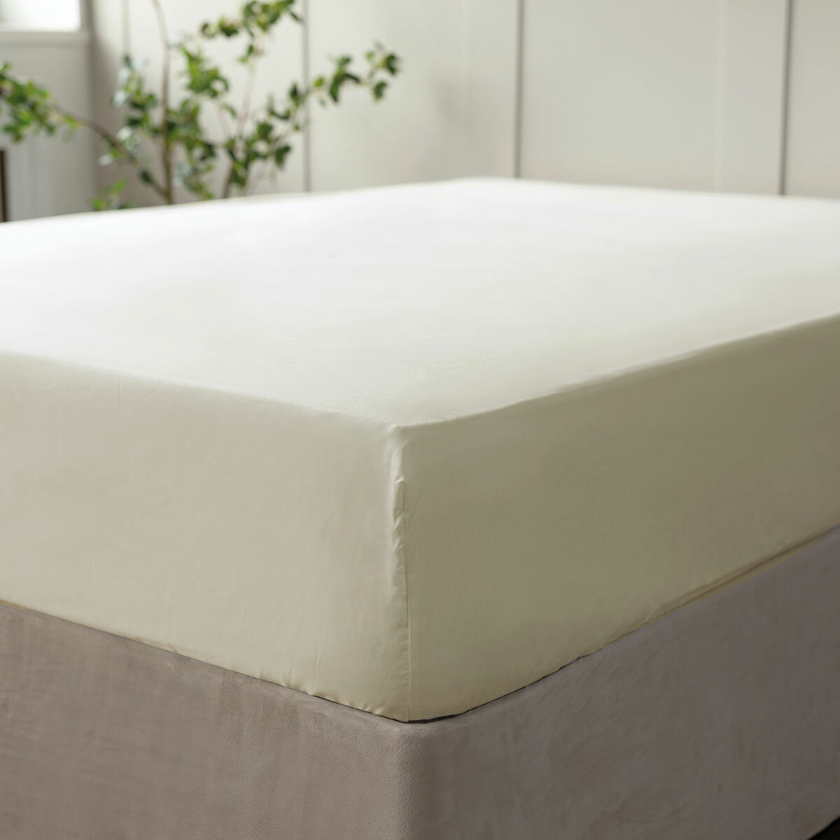 Belledorm 600 Thread Count Cotton Ivory Fitted Sheet in 3 Sizes Belledorm 600 Thread Count Cotton Ivory Fitted Sheet in 3 Sizes