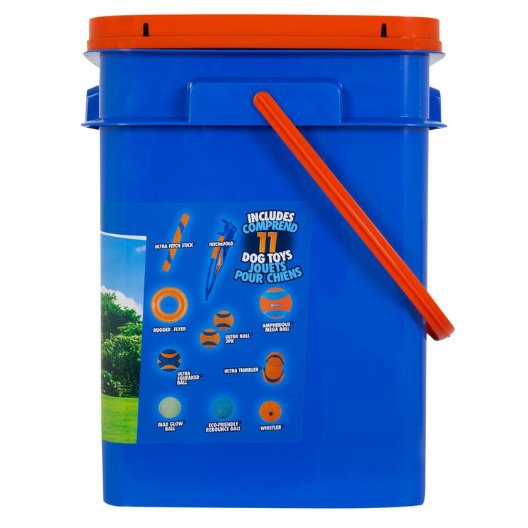 ChuckIt! Bucket Back of Pack ChuckIt! Bucket Back of Pack