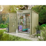 Hixon Shed 5ft 11" x 6ft (1.8m x 1.84m) In Green