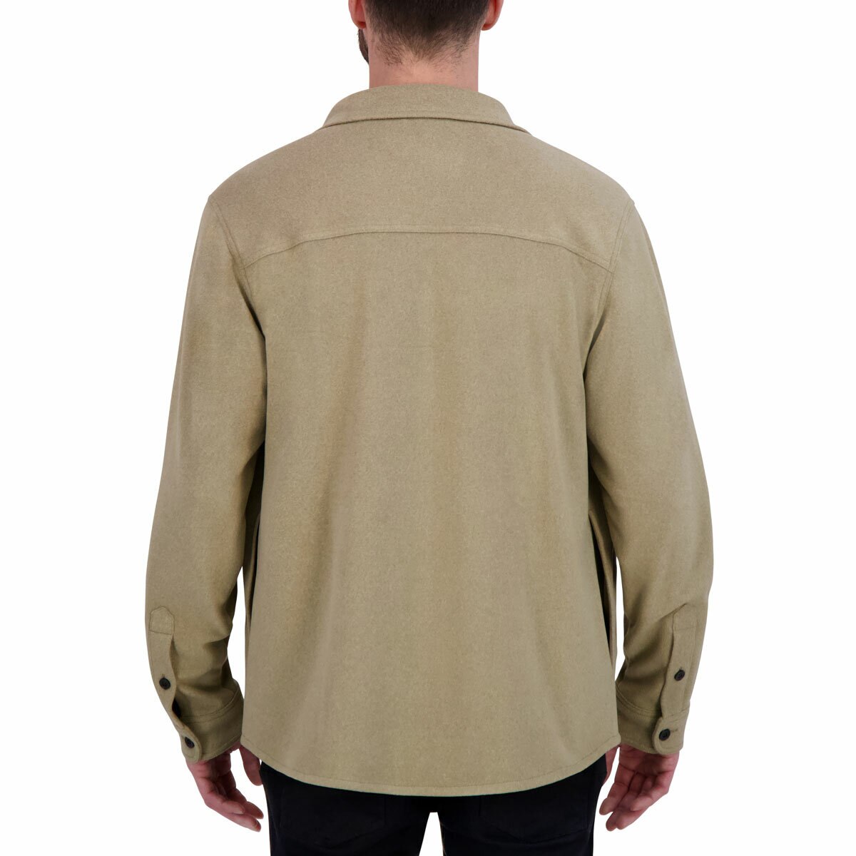 Kirkland Signature Men's Shirt Jacket in Tan