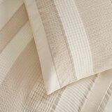 Belledorm Rahil Natural Duvet Cover Set, in 4 Sizes
