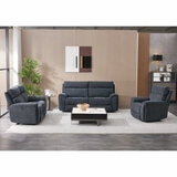 Atlanta Grey Cord Fabric Sample Swatch