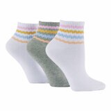 Wild Feet Ladies Quarter Sock, 6 Pack