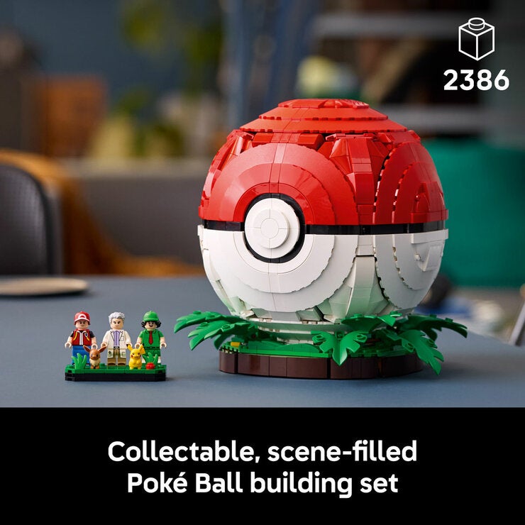 LEGO Pokémon Iconic Trainer Moments Poké Ball - Model 72154 (18+ Years) LEGO Pokémon Iconic Trainer Moments Poké Ball - Model 72154 (18+ Years)