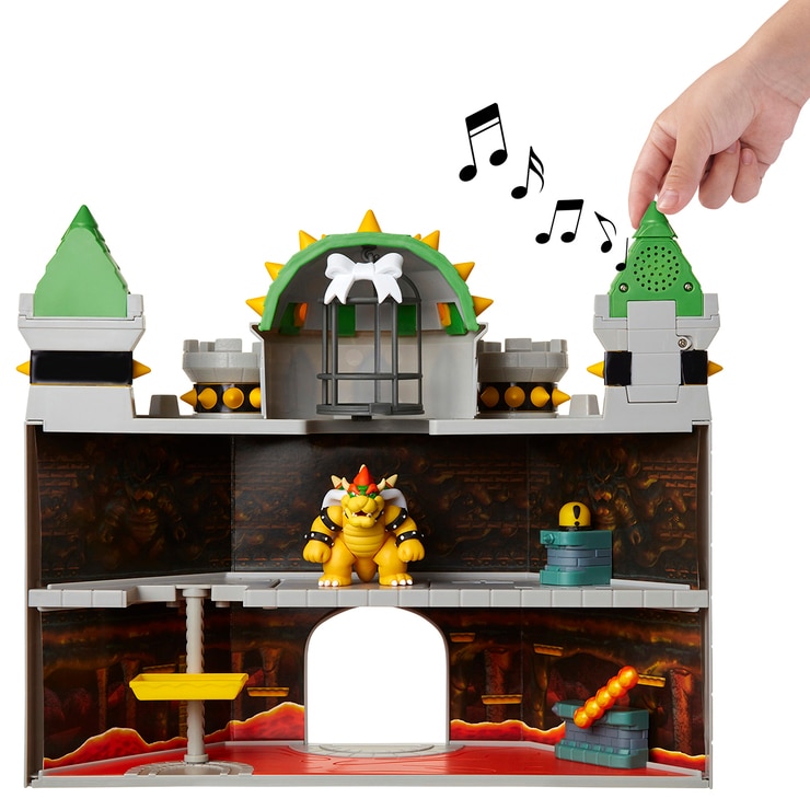 Nintendo™ Bowser Castle Playset With 5 Super Mario™ Figures Costco UK