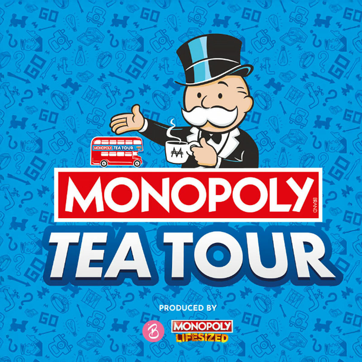 Virgin Experience Days MONOPOLY Afternoon Tea London Bus Tour for Two