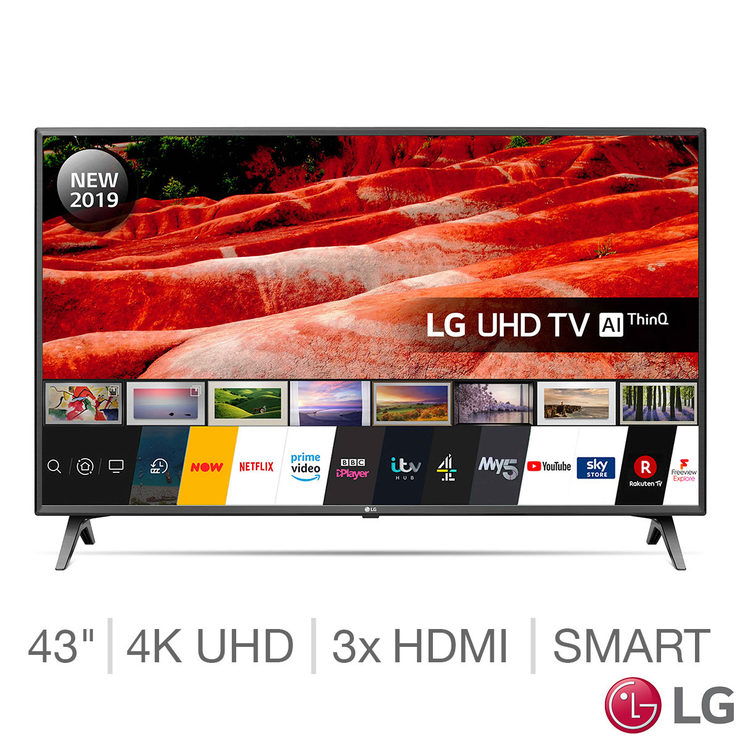 Lg 43um7500pla 43 Inch 4k Ultra Hd Smart Tv Costco Uk
