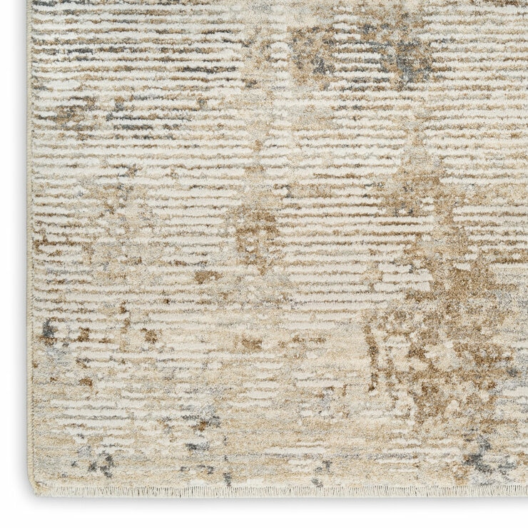 Calvin Klein Summit Natural Grey Rug, in 3 Sizes