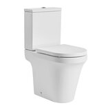 Aerial Open Back Closed Couple Pan, Cistern & Seat (Comfort Width)